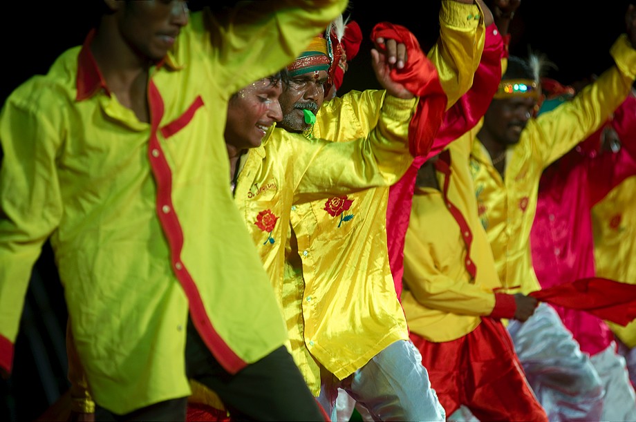 Srirangapuram Vellaipandi Group, Theni (Folk) (Mamallapuram Dance Festival 2012 - Folk dance)